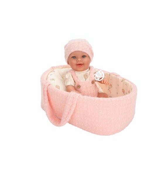 IMG_2061 Bábika Arias Gadi Elegance 33 cm s prenosným košíkom a vôňou vanilky
