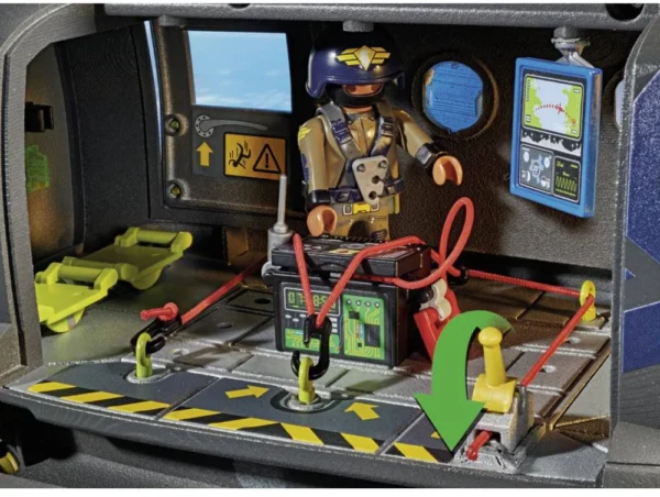 HRAjr00038-08 Playmobil Záchranarska helikoptéra špeciálne jednotky
