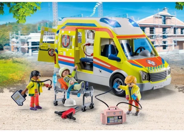 HRAkc05958-04 Playmobil 71202 Sanitka so zvukom a svetlom