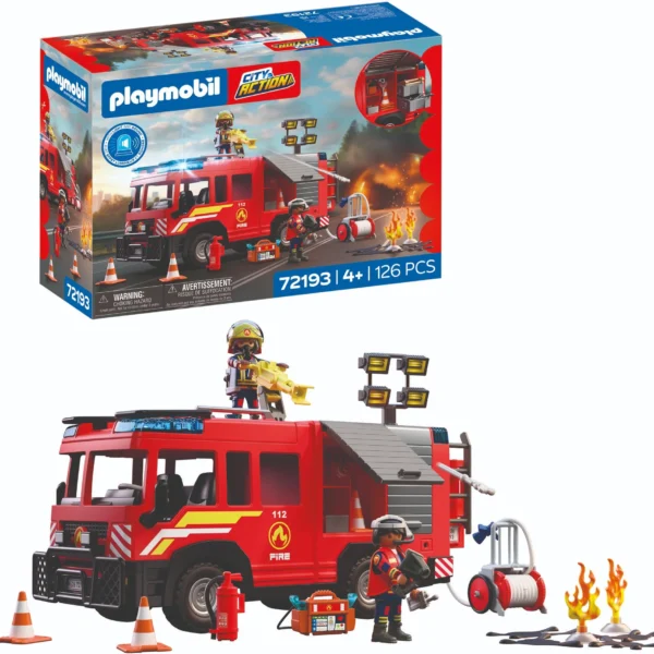 HRAls23438 Playmobil Hasičské technické vozidlo