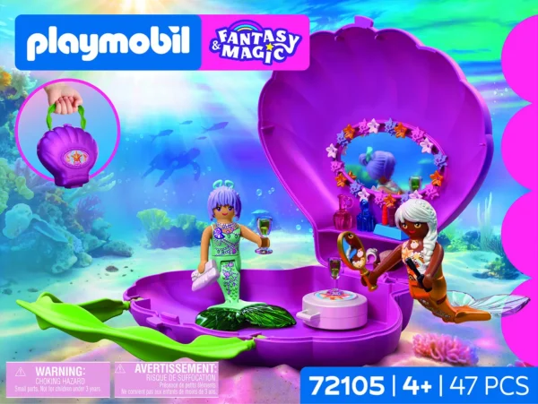 IMG_4473 Playmobil Kabelka – Mušľa s morskými pannami