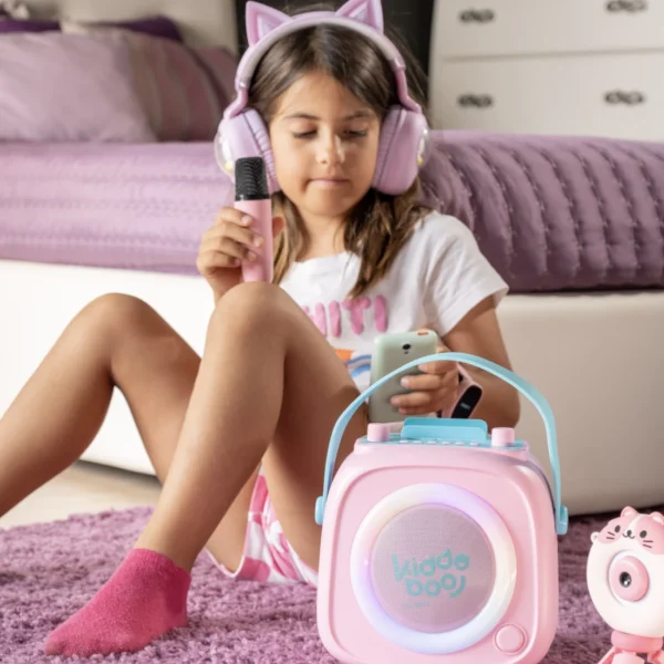 kb23028pnk-bluetooth-karaoke-set-mikrofon-a-reproduktor-kidsvoice-pink_11-1100x1100 Kiddoboo Bluetooth Karaoke set mikrofón a reproduktor KidsVoice Pink